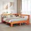 Bookcase Bed Without Mattress Solid Wood Pine-1922085639-1938820481