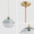 Pella 1 - Light Gold Sphere Pendant