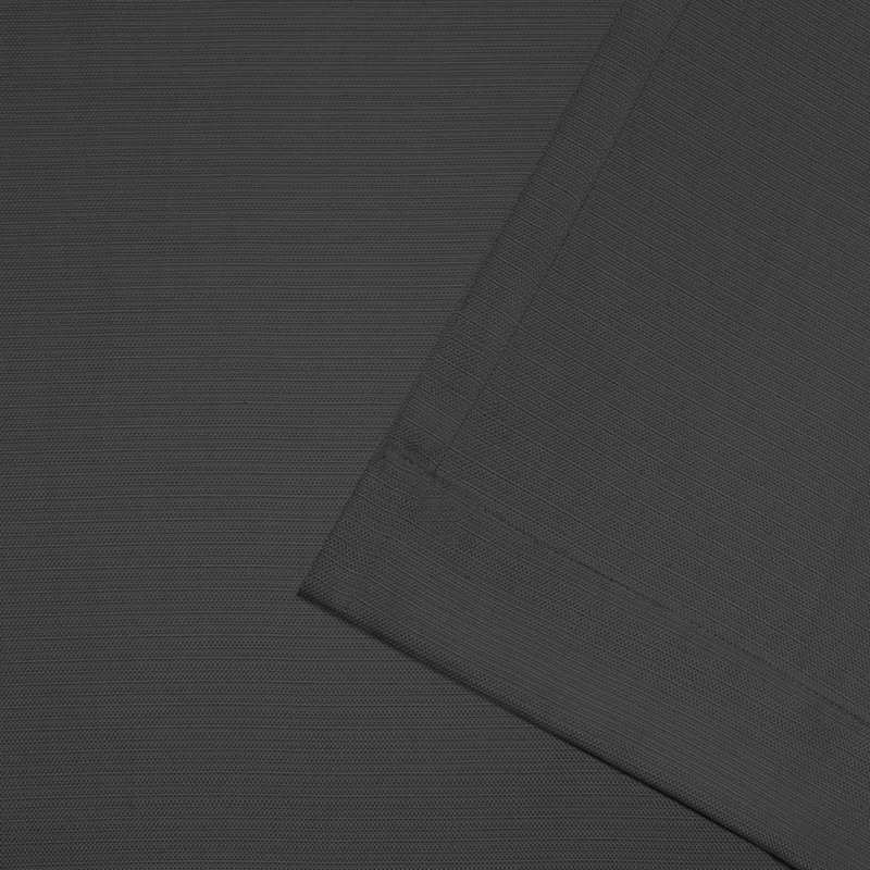 Breanna Semi Sheer Curtain Pair, 54" W x 96" L, Charcoal