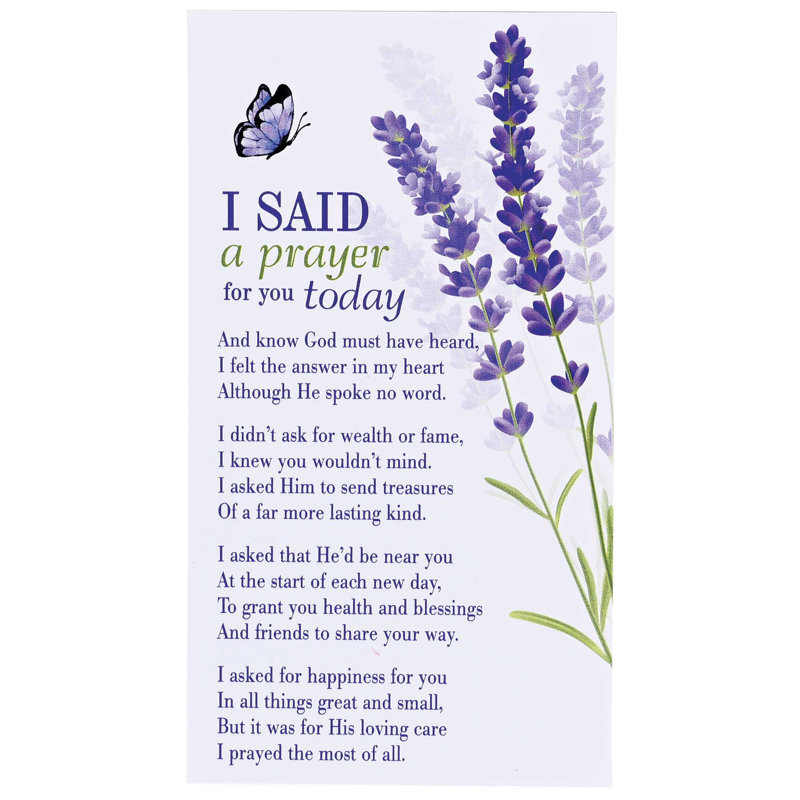 Magnet I Said A Prayer For You 2.75x5