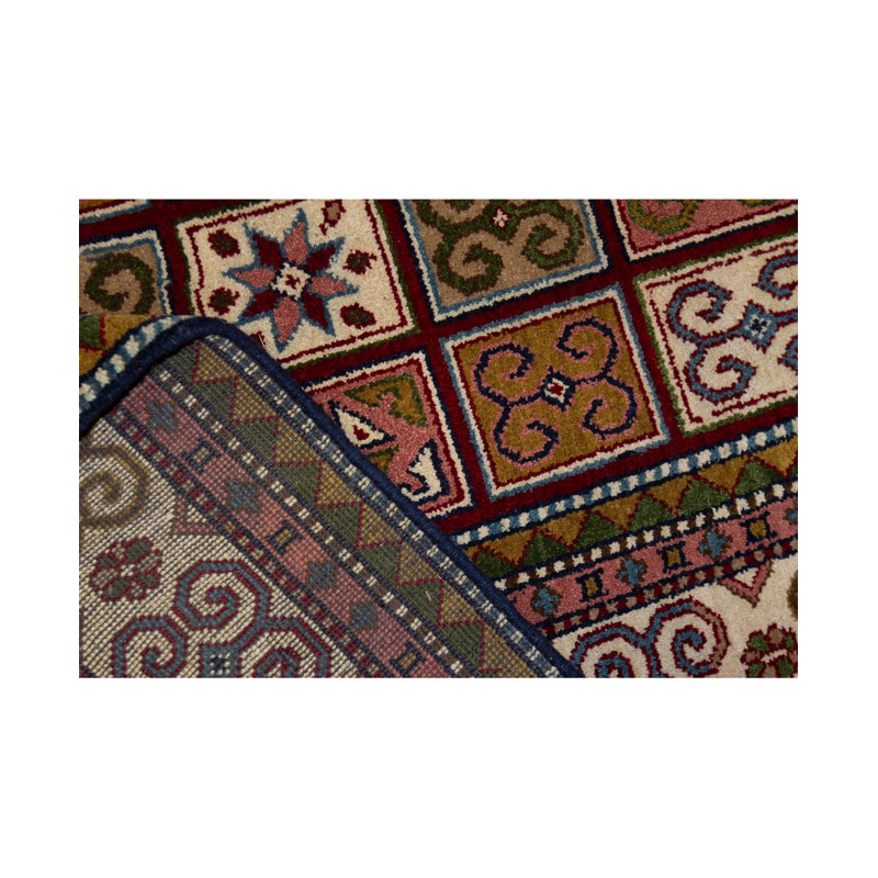 Indo Kazak Wool Area Rug