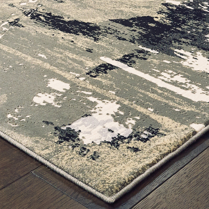 Kirkland Abstract Indoor Rug, Rectangle 5'3" x 7'6"