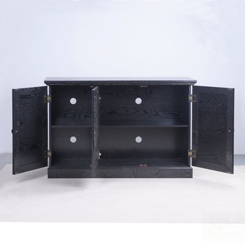 Large armoire de rangement avec 3 portes en miroir en acrylique, des tablettes réglables et des fermetures magnétiques pour les espaces de vie, de salle à manger et de cuisine