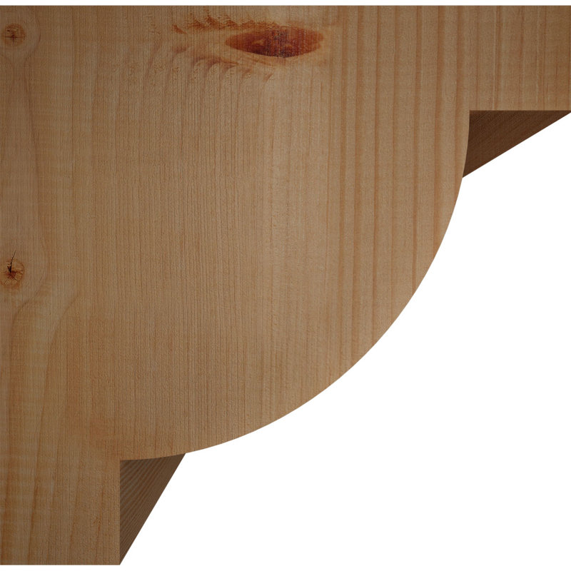 Queue Alpine, Sapin de Douglas, H 12 po x l 12 po x P 5,5 po