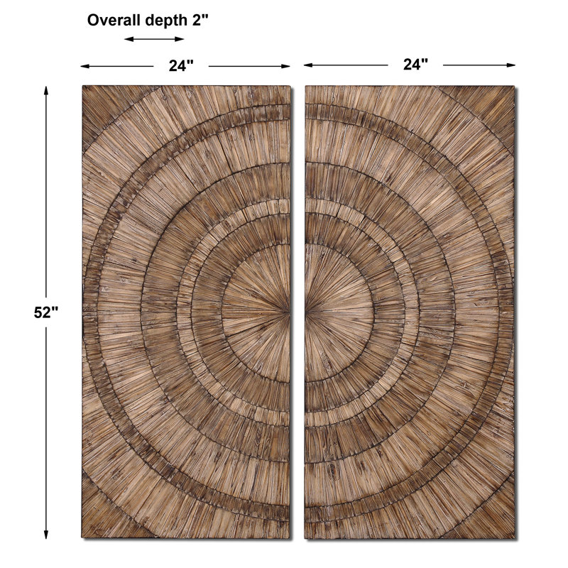 Rustic Abstract Wall Decor