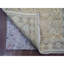Tapis oriental brun clair 2 pi x 3 pi, motif angus afghan Oushak avec motif de feuilles, teintes naturelles, noué à la main, 100% laine, tapis, échantillon