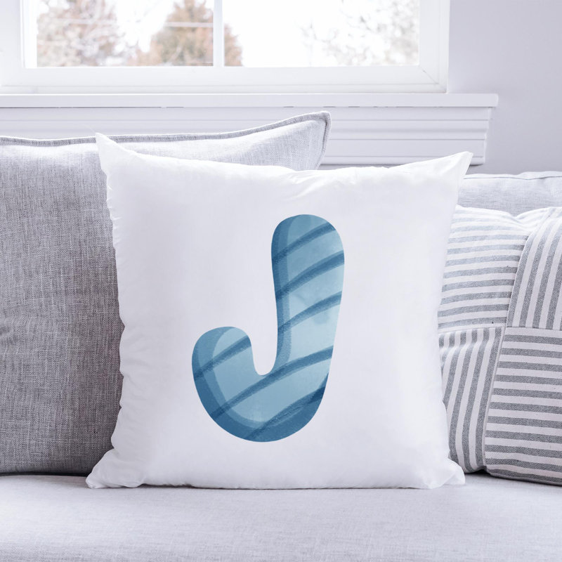 Nautical Sea Life_610 - Coussin décoratif inclus, H 18 po x l 18 po