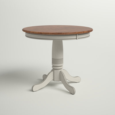 Martello Round Solid Wood Dining Table