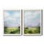 Verdant Vale I - ensemble de 2 peintures sur toile encadrées-424791584-424791597
