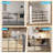 Extra Wide Baby Safety Gate for Stairs Doorways, 29"-58" Wide, Pressure Mounted Auto Close Dog Gate-100299656