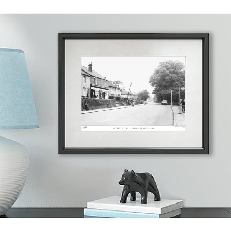 Sutton At Hone, High Street C1960 by Francis Frith - Single Picture Frame Print, 28cm H x 36cm W x 2.3cm D