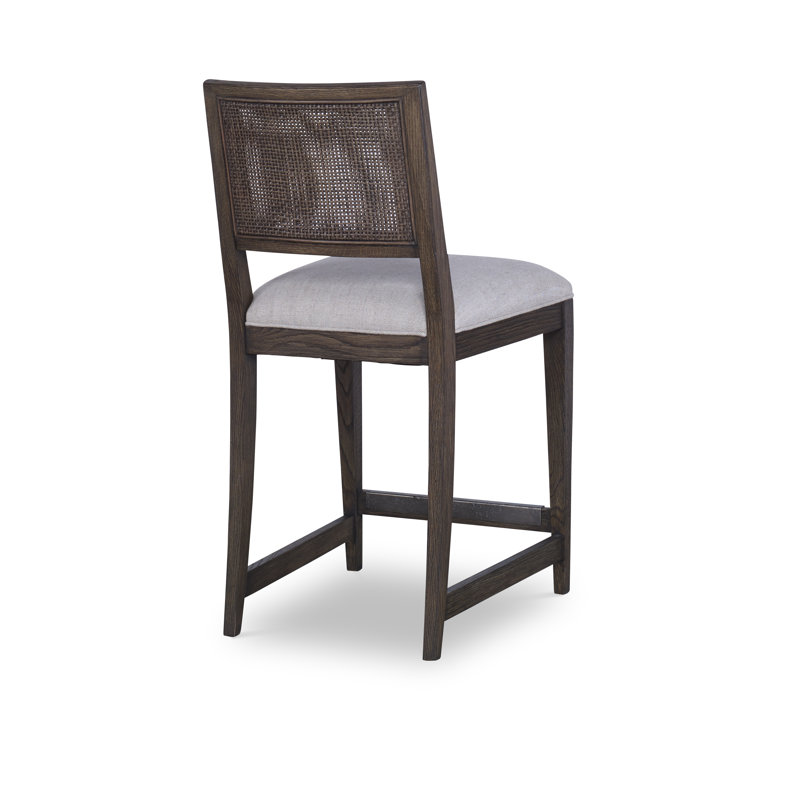Parker Yes Stool with Solid Wood Frame