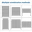 Stanaford 1.9m x 1.2m Privacy Metal Screen Fence Panel-1648209010