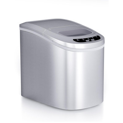 Machine à glaçons électrique portative compacte, machine à glace de comptoir avec panneau facile à utiliser, fonctionnement silencieux et écoénergétique