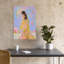 «Elegant Birthday Woman», impression d'art contemporain coloré et élégant-129772696