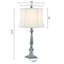Labombard 27.5" Traditional Blue Resin Table Lamp with 3-Way Dimming-1741702768-1741702769