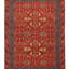 Burano Hand Knotted Wool Geometric Area Rug-1588397410