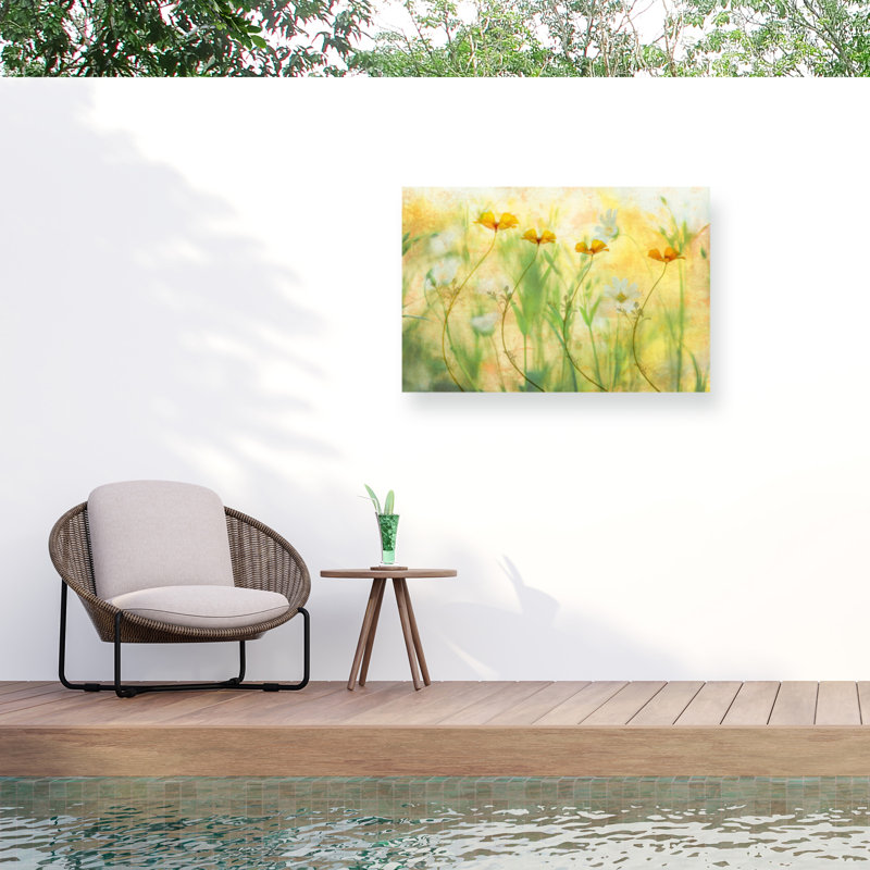 Hilda Van Der Twisting All Day Outdoor  Canvas, H 12 po x l 19 po