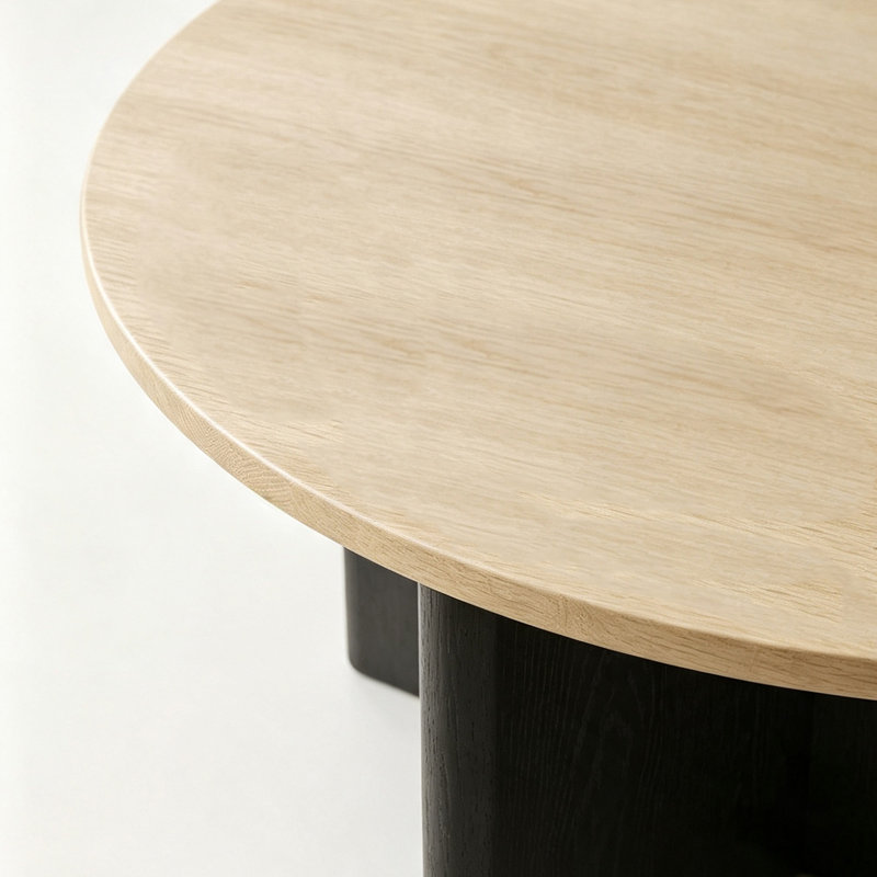 Engelhardt, H 14,96 po x l 27,55 po x P 27,55 po, Beige / Black