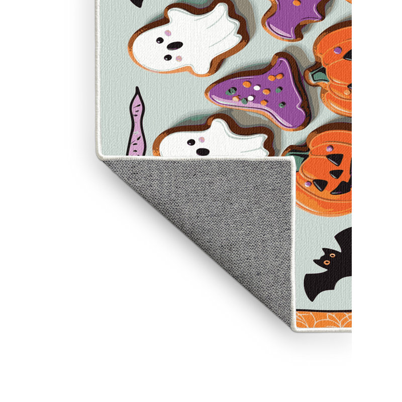 Tapis de Noël lavable The Holiday Aisle®, Rectangle 4pi x 6 pi
