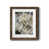 Papier, cadre noyer