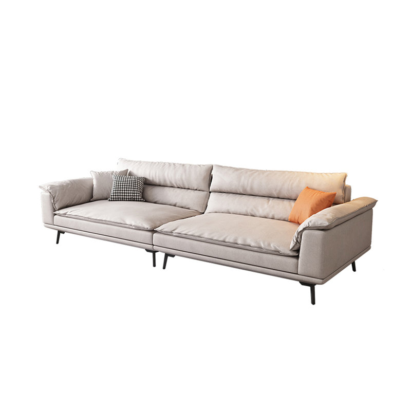 Canapé décontracté en tissu moderne, H 38,58 po x l 133,85 po x P 40,55 po, 5