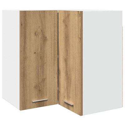 Hanging Corner Cabinet Lyon 57x57x60 cm Engineered Wood