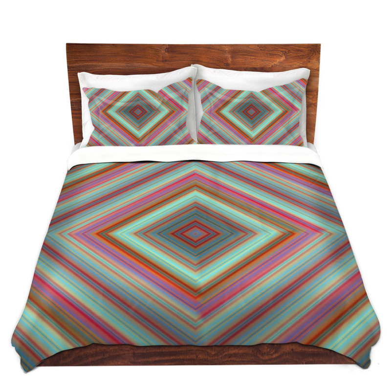 Ensemble de housse de couette à quatre vents, 1 housse de couette grand + 2 taies standards