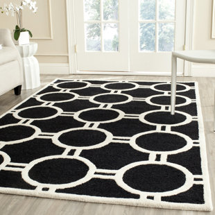 New Zealand Wool Cut Pile LV Luxury Handmade Rug, For Floor, Size