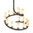 French 17 - Light Dimmable Chandelier