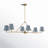 Kinston 6 - Light Dimmable Modern Linear Chandelier-740063599