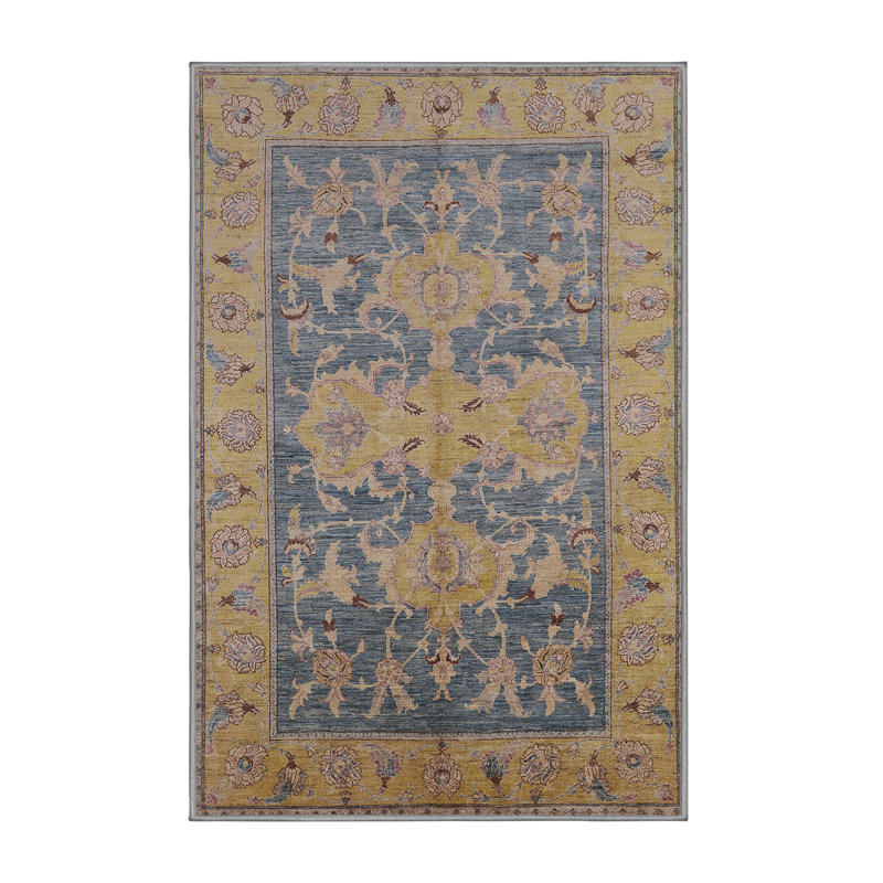 Garber Oriental Indoor Rug, Rectangle 6' x 9'