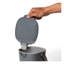 2.8 Gallons Plastic Manual Lift Trash Can