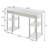 Edwin No Tools Writing Desk with Shelves-2105216360