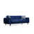 100 % polyester bleu marine est en rupture de stock