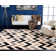 Sanyla Hand Tufted Wool Chevron Rug