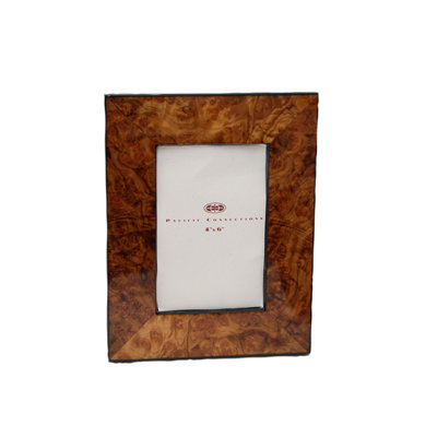Cadre pour photo simple 4 "x 6" en ronce Mappa