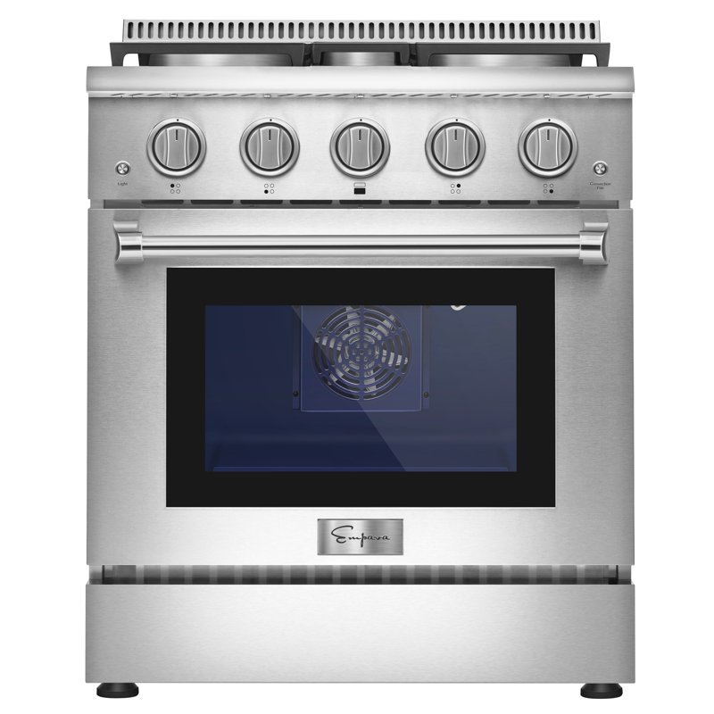Empava 30" 4.2 Cubic Feet Slide-In Range