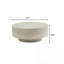 Table basse ronde avec base robuste