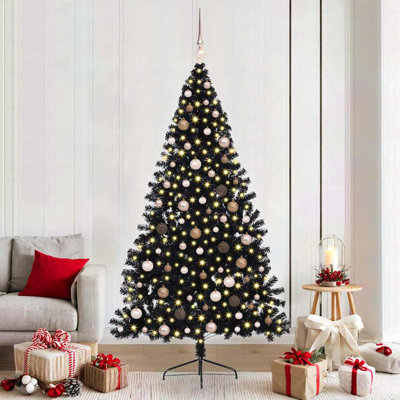 6.89' H Lighted Artificial Christmas Tree