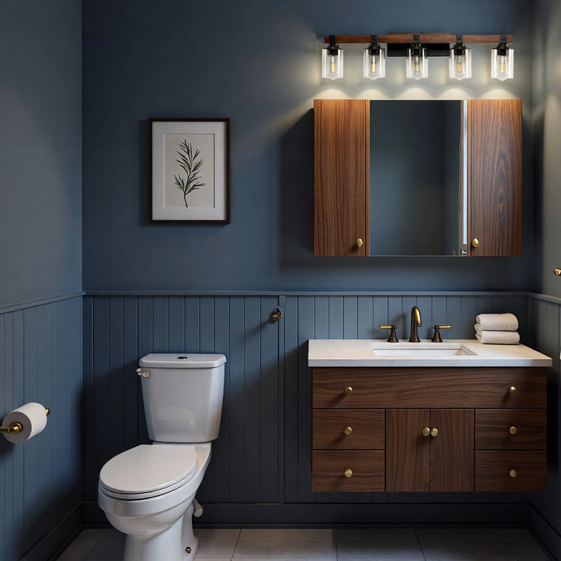 Éclairage pour meuble-lavabo à 3 lumières DEL à intensité variable Kartell, 5 lumières