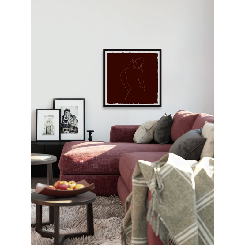 Don’t Look Back by Marmont Hill - Single Picture Frame Print, 30cm H x 30cm W x 3.81cm D