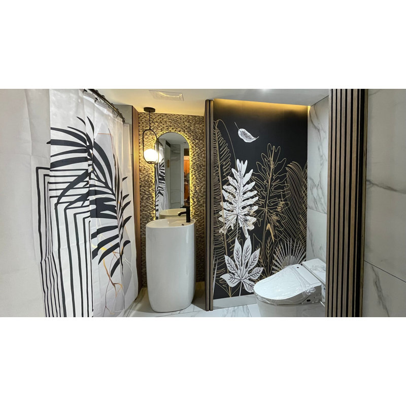 Nature Stacked Pram Gray Pebble Mosaic Tile, Sumatra Blend Multicolor