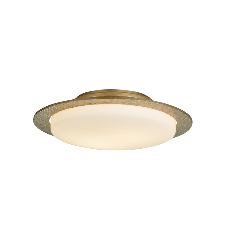 Oceanus 2 - Light 16.5" Semi Flush Mount, Soft Gold
