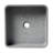 16" Solid Concrete Chiseled Style Square Above Mount Vessel Sink
