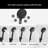 8 Inch Shower Head With Handheld Spray Combo-123250516