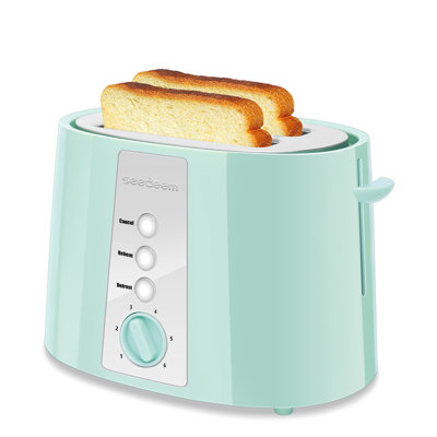 Toaster 2 Slice,Extra Wide Slot,with Cancel,Defrost, Reheat Function,6 Shade Settings,750W,Cream
