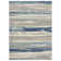 Abstract Blue/Beige/Gray Area Rug