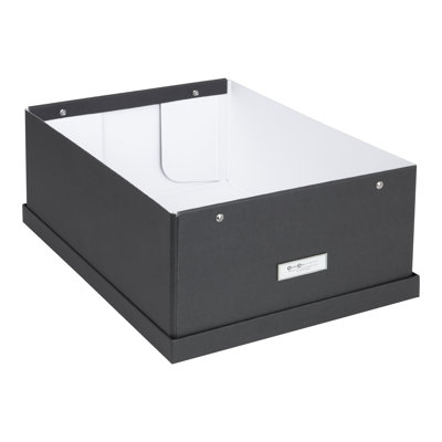 Bigso Katia Collapsible Storage Box - Photo Storage Box with Lid