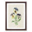 Illustration of Wild Pansies - Picture Frame Painting Print-55579740-55579742